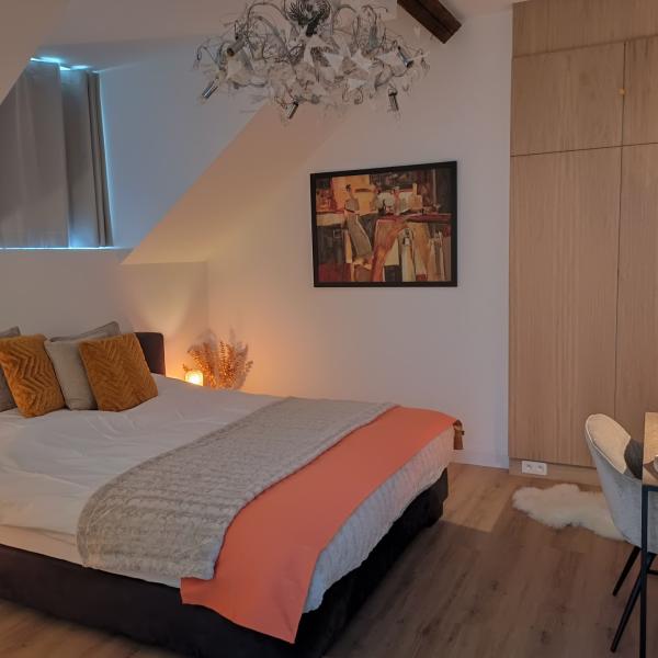 bed-and-breakfast-Kortrijk-b&b-Oranje-Kamer